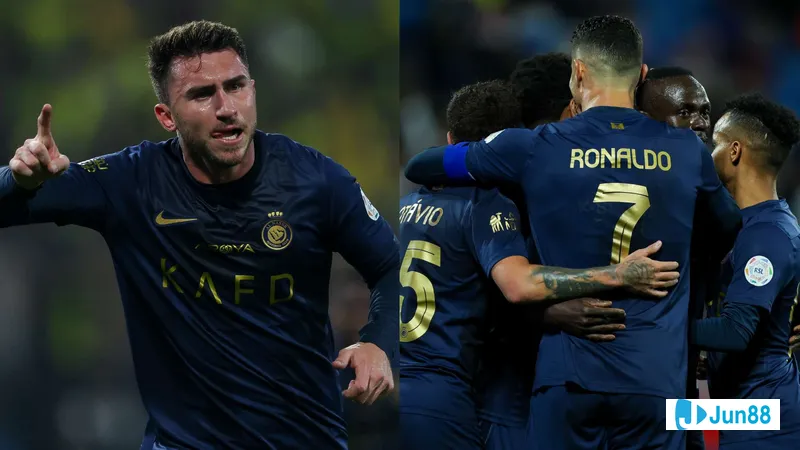 Hai cầu thủ đua tốc độ trong trận đấu giữa Al Taee và Al Khaleej