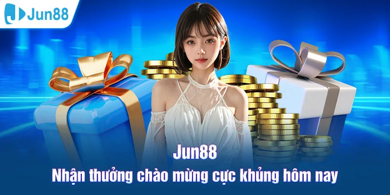 Jun88 thưởng chào mừng hấp dẫn